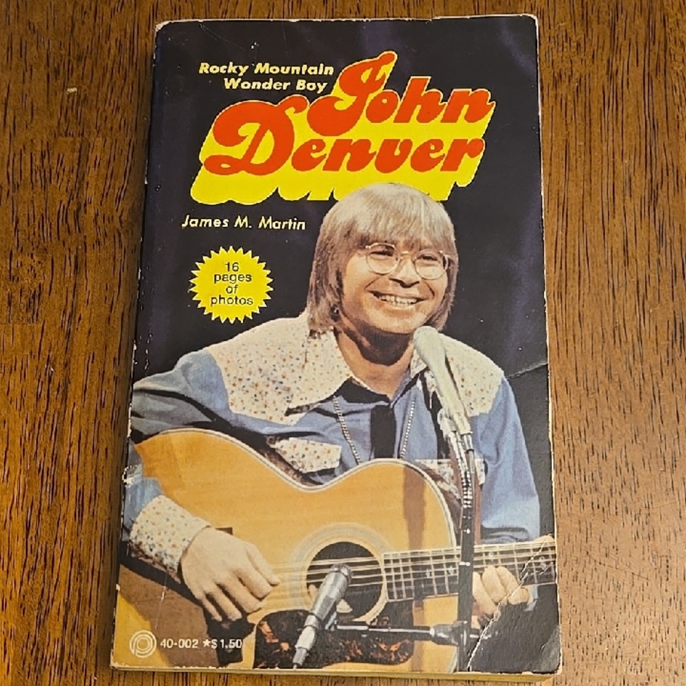 John Denver Rocky Mountain Wonder Boy Book